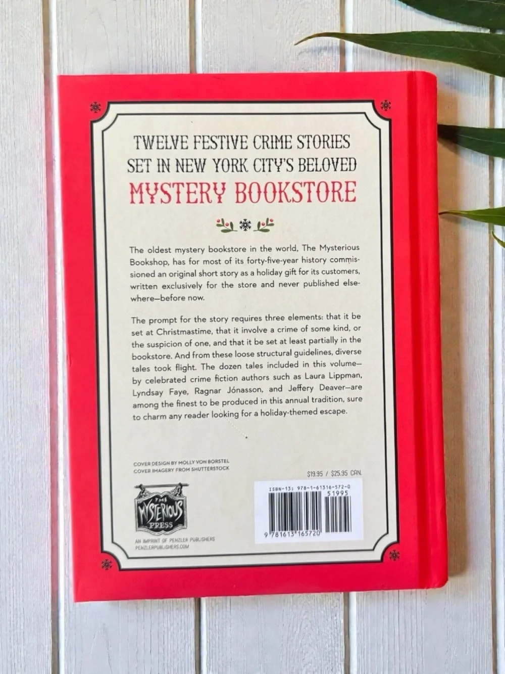 Christmas Crimes at the Mysterious Bookshop Hardcover Mystery Anthology 2024